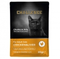 Challenge Pouch Tavuklu Ciğerli Yetişkin 85 gr