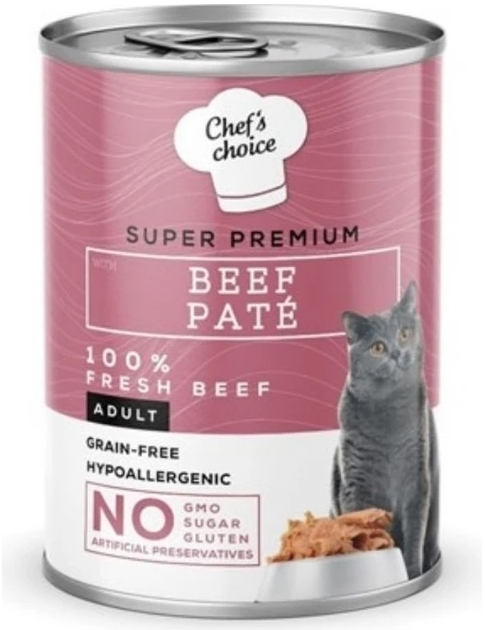 Chef's Choice Beef Biftekli Pate 400 gr