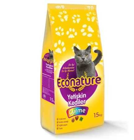 Econature Gurme Balıklı Yetişkin 15 kg