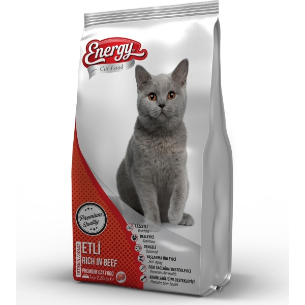 Energy Cat Food Etli Yetişkin 500 gr