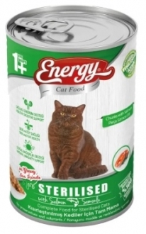 Energy Cat Food Somonlu Kısırlaştırılmış 400 gr