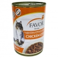Favor Tavuk Ciğerli 400 gr