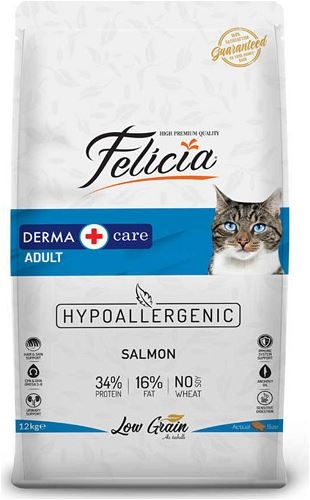 Felicia Derma Care Somonlu Yetişkin 12 kg