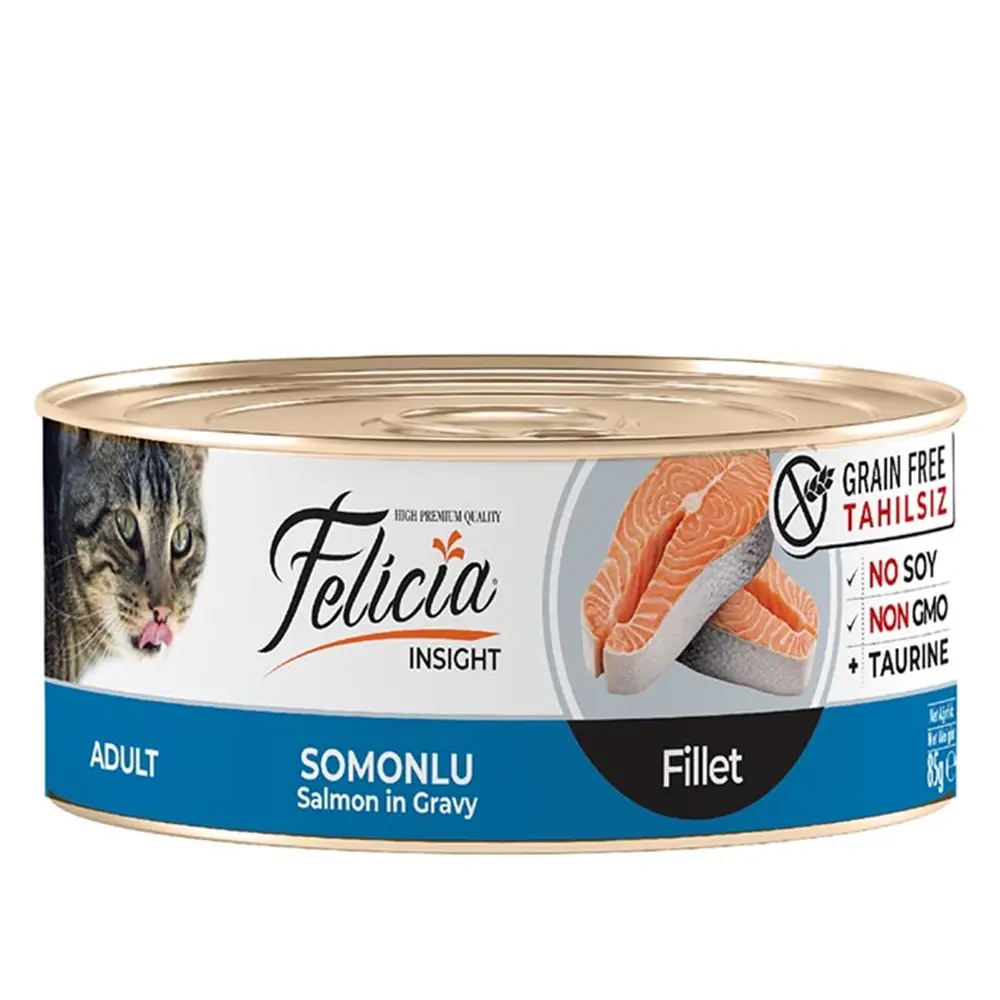 Felicia Tahılsız Somonlu Fileto Yetişkin 85 gr