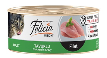 Felicia Tahılsız Tavuklu Fileto 85 gr