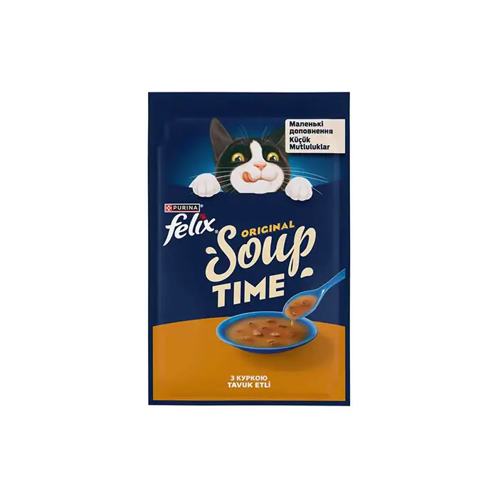 Felix Kedi Çorbası Tavuk Etli 48 Gr