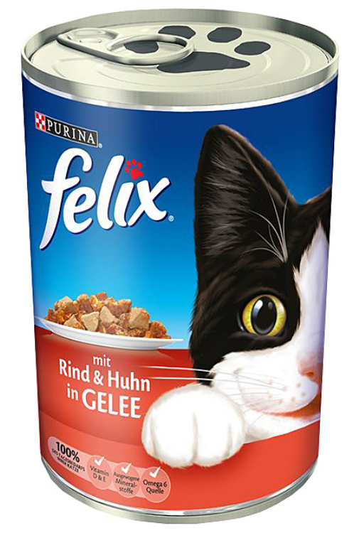Felix Sığır Eti ve Tavuklu 400 gr