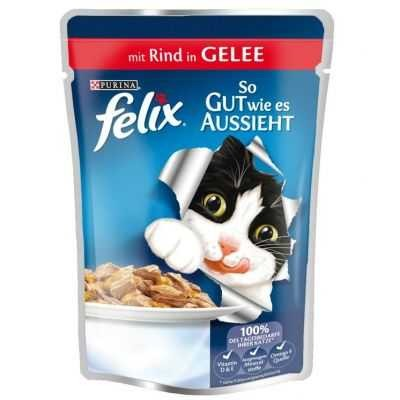 Felix Sığır Etli Yaş 100 gr