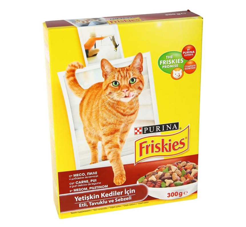 Friskies Adult Et Tavuk ve Sebzeli 300 gr
