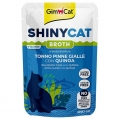Gimcat Shinycat Pouch Sarı Yüzgeçli Ton Balıklı ve Kinoalı 70 gr