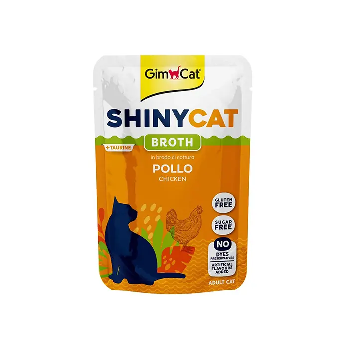 Gimcat Shinycat Pouch Tavuk Etli 70 gr