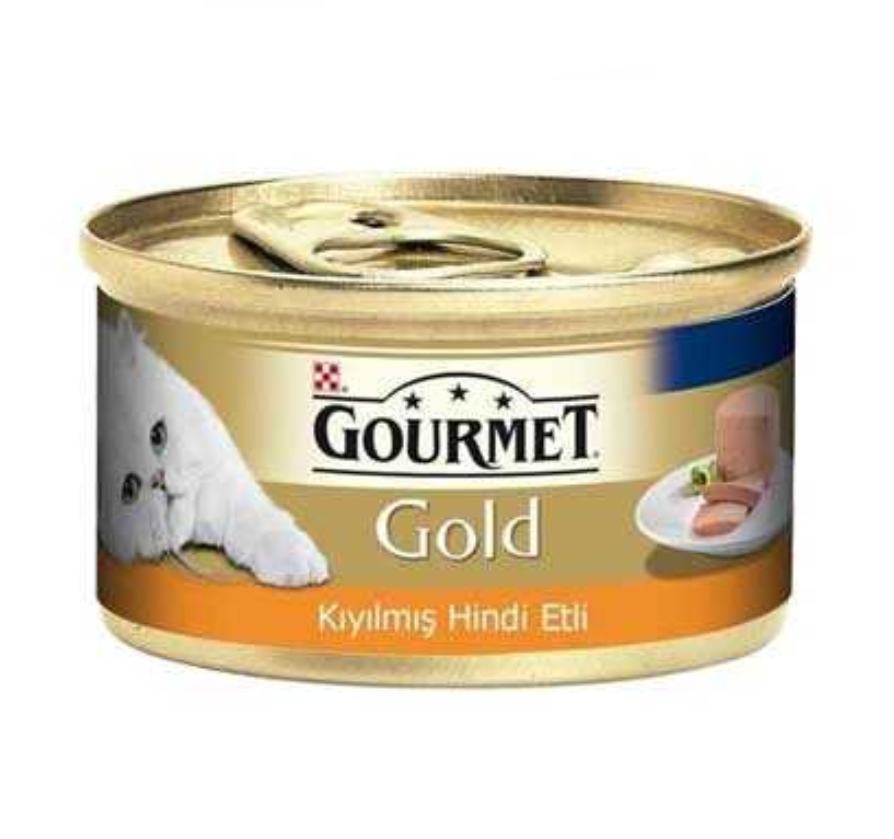 Gourmet Gold Kıyılmış Hindili 85 gr