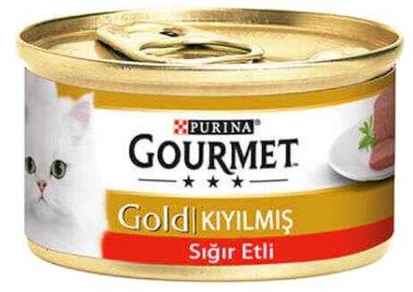 Gourmet Gold Kıyılmış Sığır Etli Yetişkin 85 gr