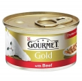 Gourmet Gold Parça Etli Soslu Sığır Etli 85 gr