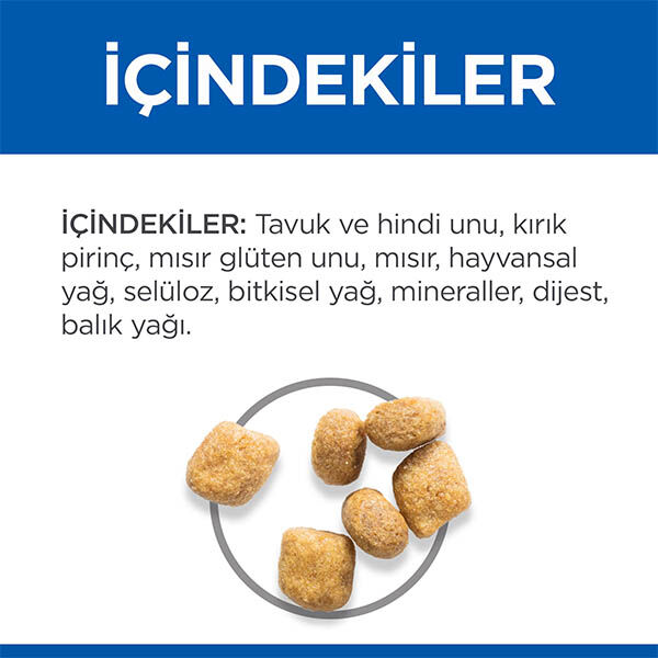 Hill's Science Plan Oral Care Ağız Sağlığı Destekleyici Tavuklu Yetişkin Kedi Maması 1,5 kg görsel 4