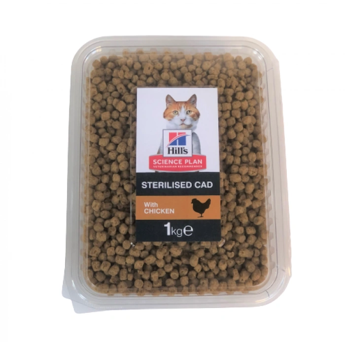 Hill's Sterilised Kısırlaştırılmış Tavuklu Yetişkin Kedi Maması 1 KG AÇIK MAMA