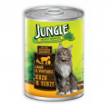 Jungle Kuzu Etli ve Sebzeli 415 gr