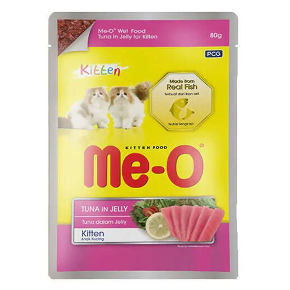 Me-O Kitten Ton Balıklı ve Jöleli 80 gr