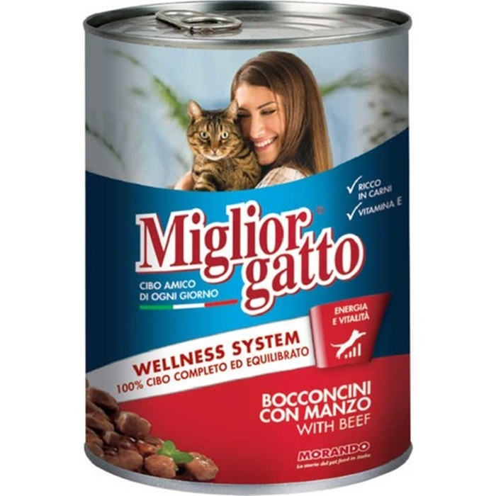 Miglior Gatto Sığır Etli 405 gr