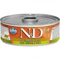N&D Balkabaklı Domuz Etli ve Elmalı 80 gr