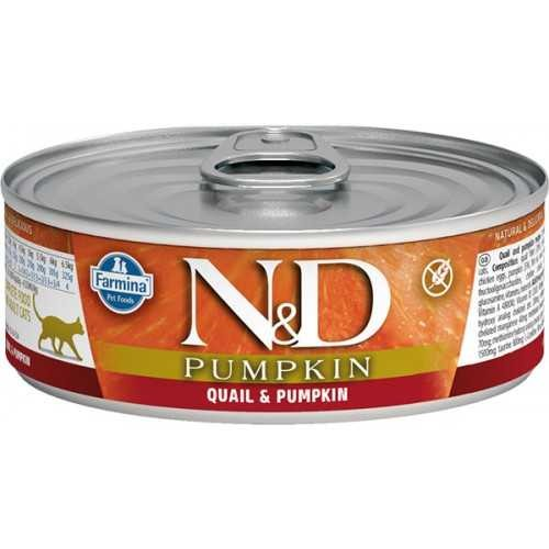 N&D Balkabaklı ve Bıldırcınlı 80 gr