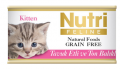 Nutri Feline Tahılsız Tavuk Etli ve Ton Balıklı Yavru 85 gr
