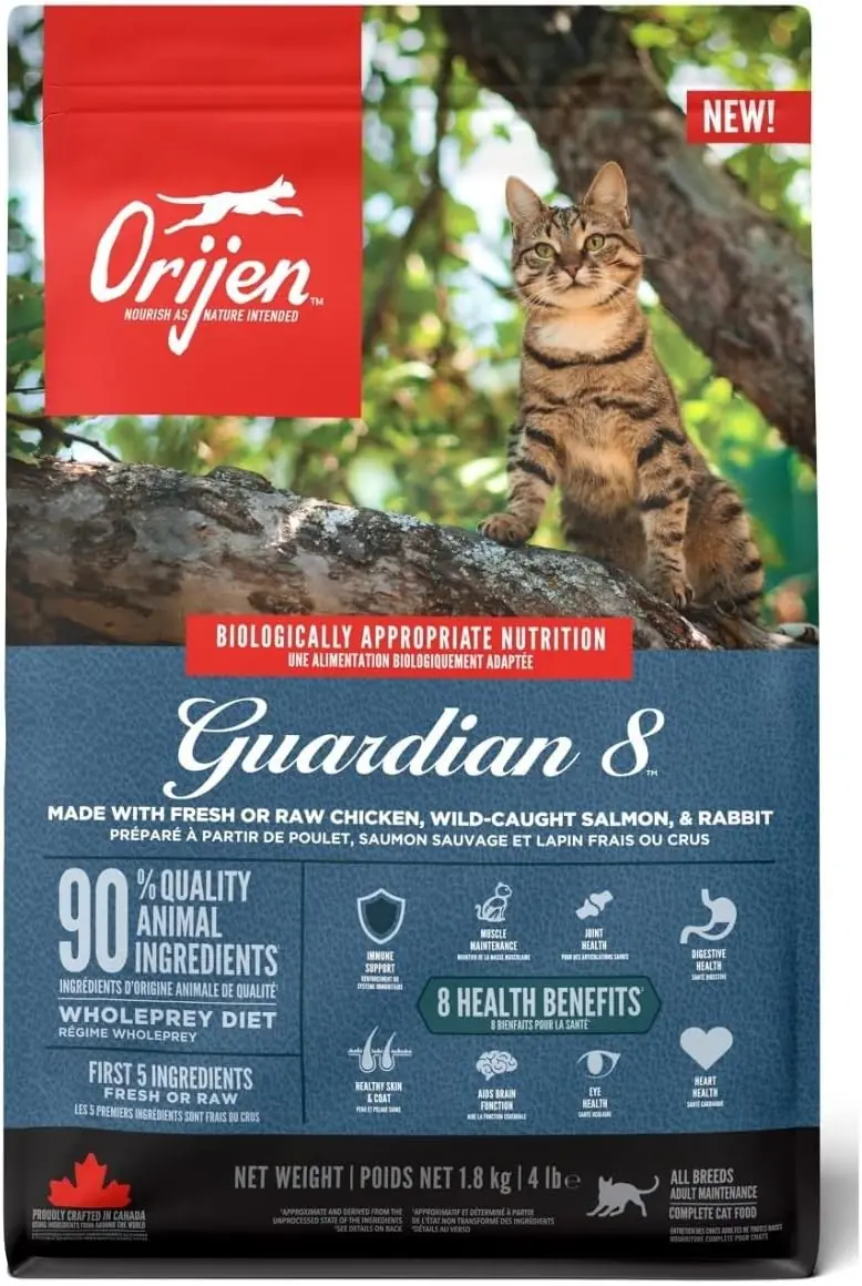 Orijen Guardian 8 Yetişkin Kedi Maması 1.8 KG
