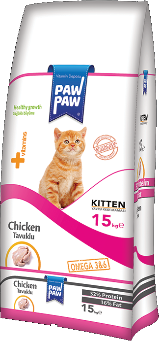 Paw Paw Kitten Tavuklu 15 kg
