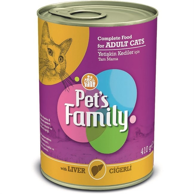 Pets Family Ciğerli 410 gr