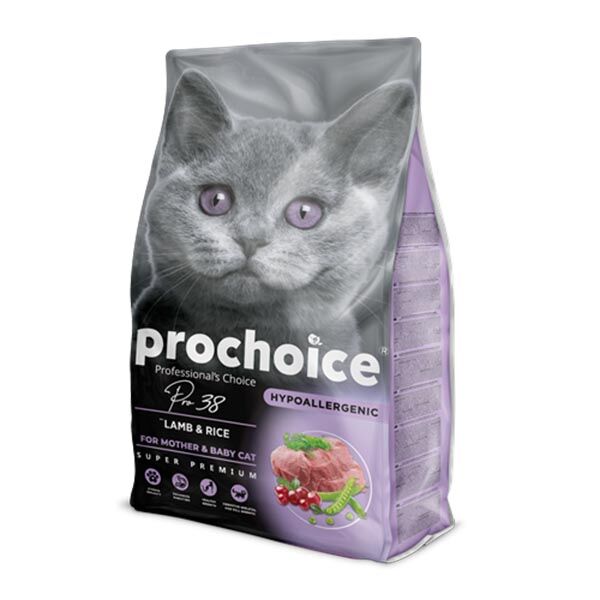 Pro Choice 38 Kitten Kuzu Etli ve Pirinçli 2 kg