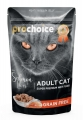 Pro Choice Pouch Somonlu ve Ciğerli Tahılsız 85 gr