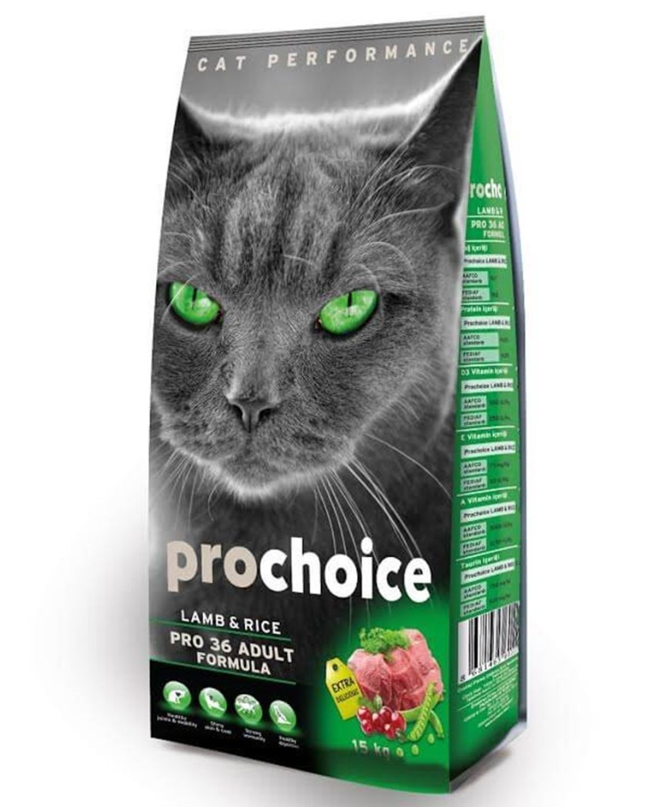 Pro Choice Pro 36 Adult Kuzu Eti ve Pirinçli 2 kg