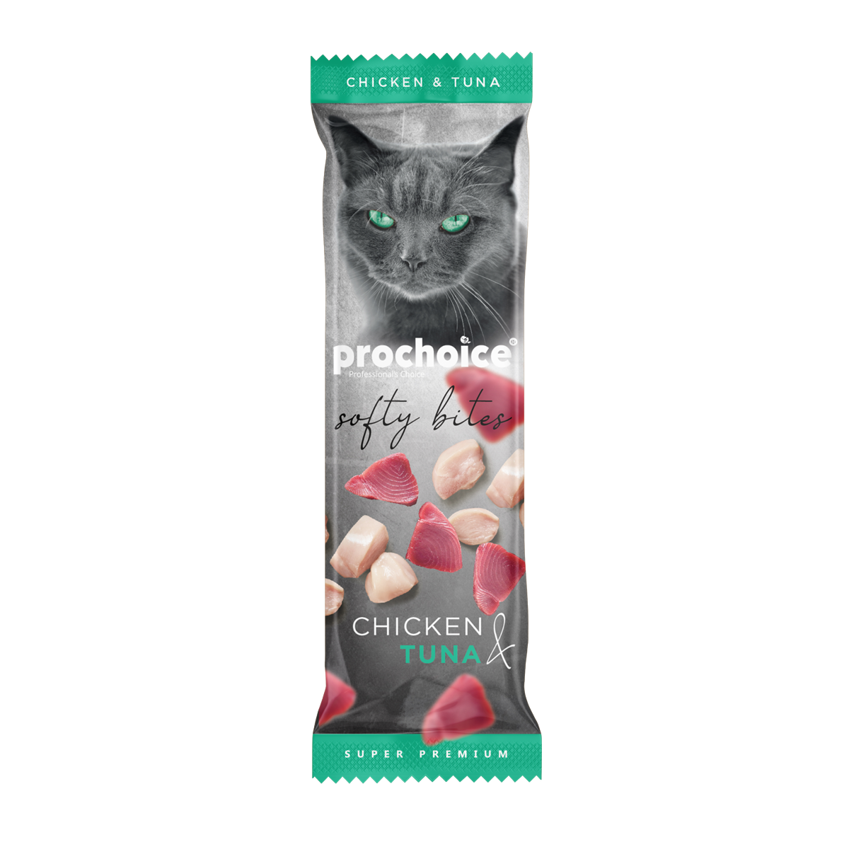 Pro Choice Softy Bites Tavuk ve Ton Balıklı Yumuşak Kedi Ödül Maması 10gr