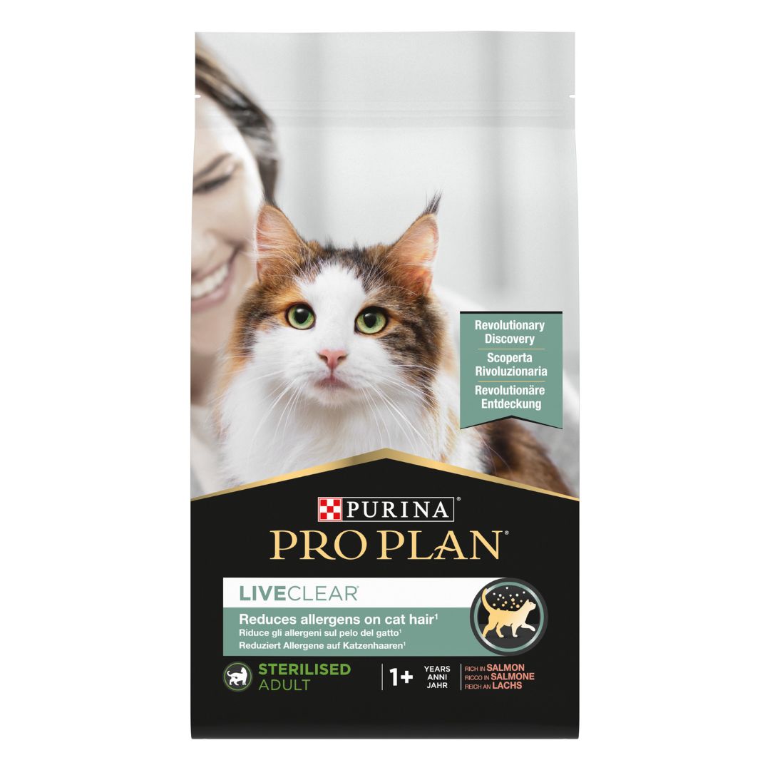 Pro Plan ® Liveclear Kısırlaştırılmış Somonlu Kedi Maması | Purina
