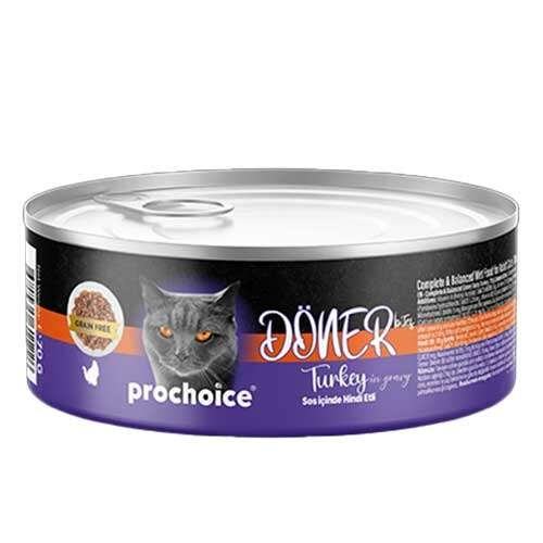 Pro Choice Döner Bites Sos İçinde Hindili 70 gr