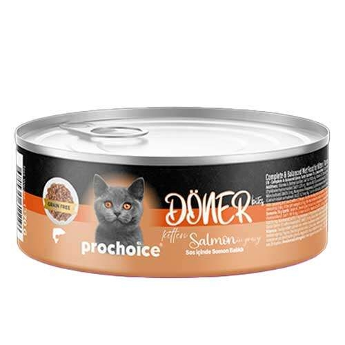 Pro Choice Döner Bites Sos İçinde Somonlu Yavru 70 gr