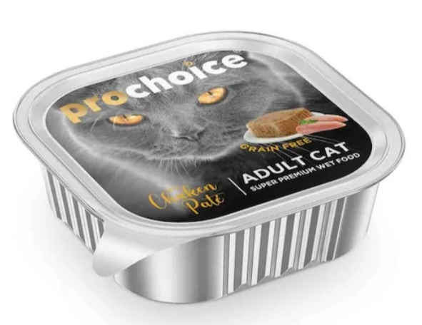 Pro Choice Tavuklu Tahılsız Ezme Yetişkin 100 gr