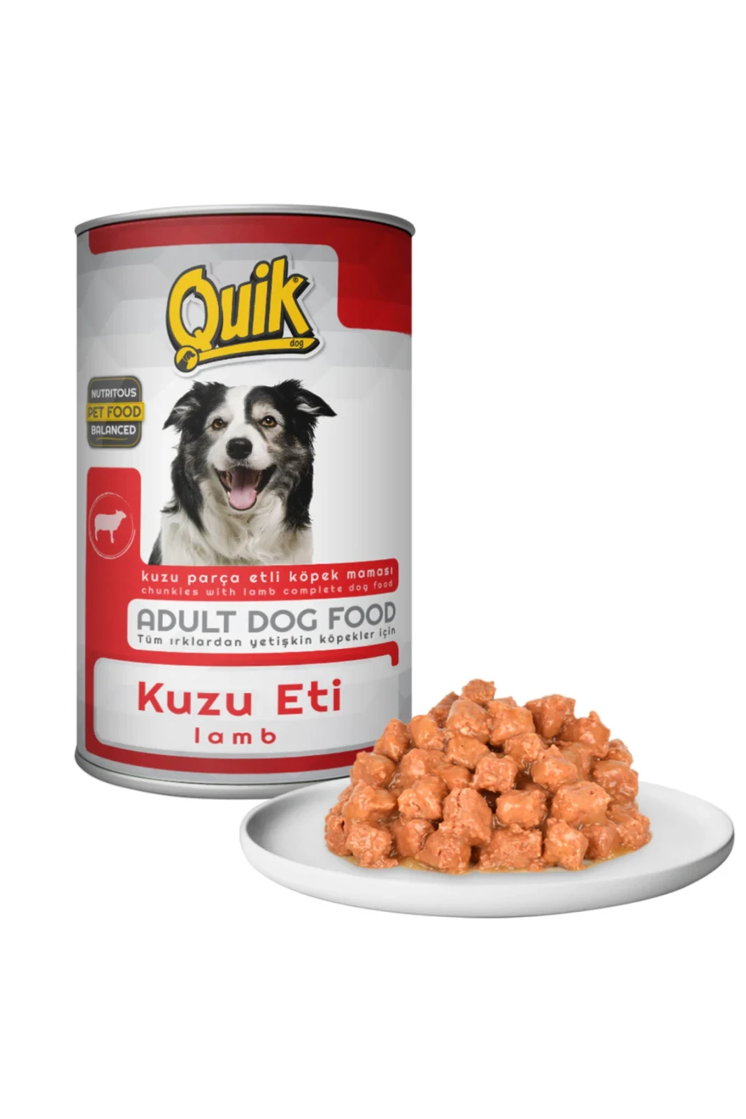 Quik Adult Somon ve Karidesli 415 gr