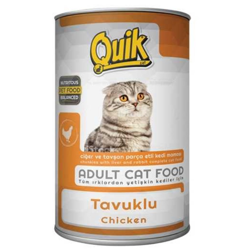 Quik Adult Tavuklu 415 gr