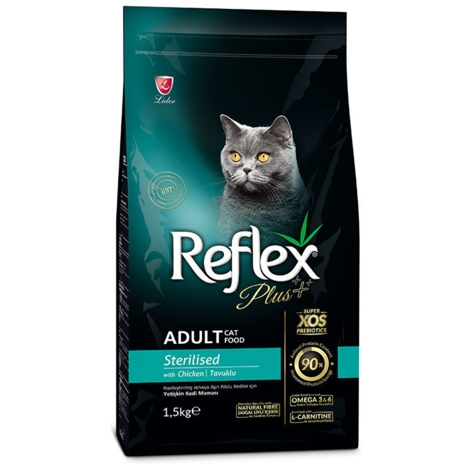 Reflex Plus Adult Sterilised Tavuklu 1.5 kg
