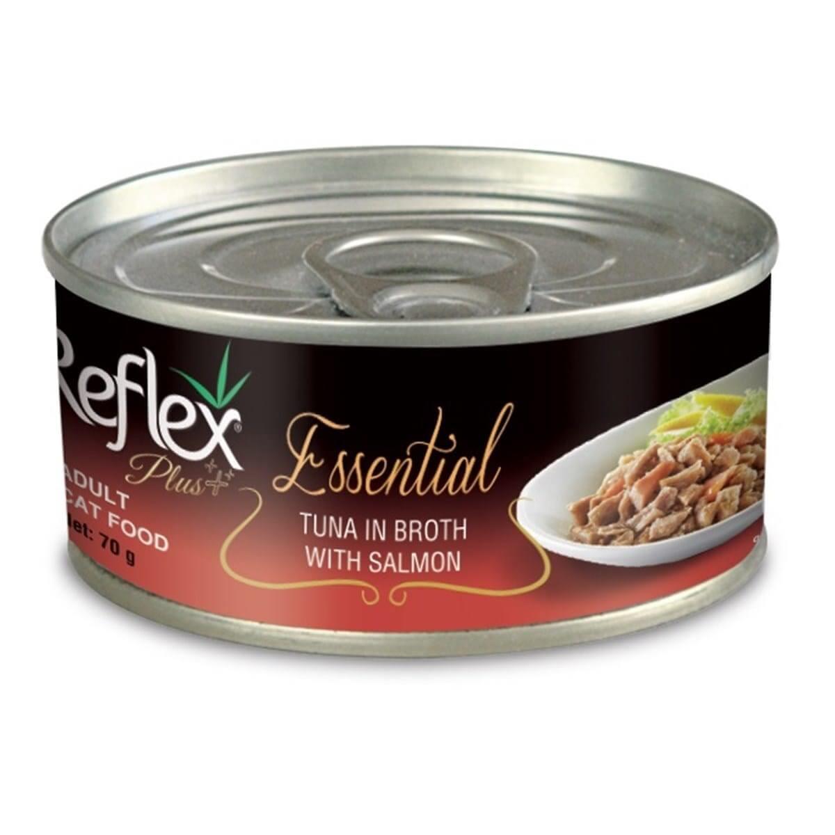 Reflex Plus Essential Ton Balığı Somonlu 70 gr