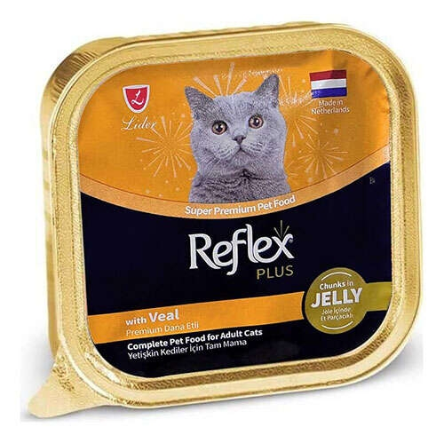 Reflex Plus Jöleli Dana Etli 85 gr