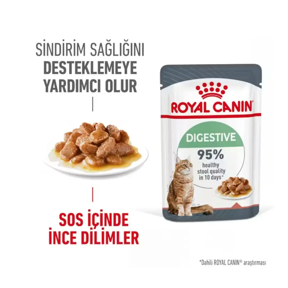Royal Canin Digestive Care Yetişkin Kedi Yaş Maması görsel 4