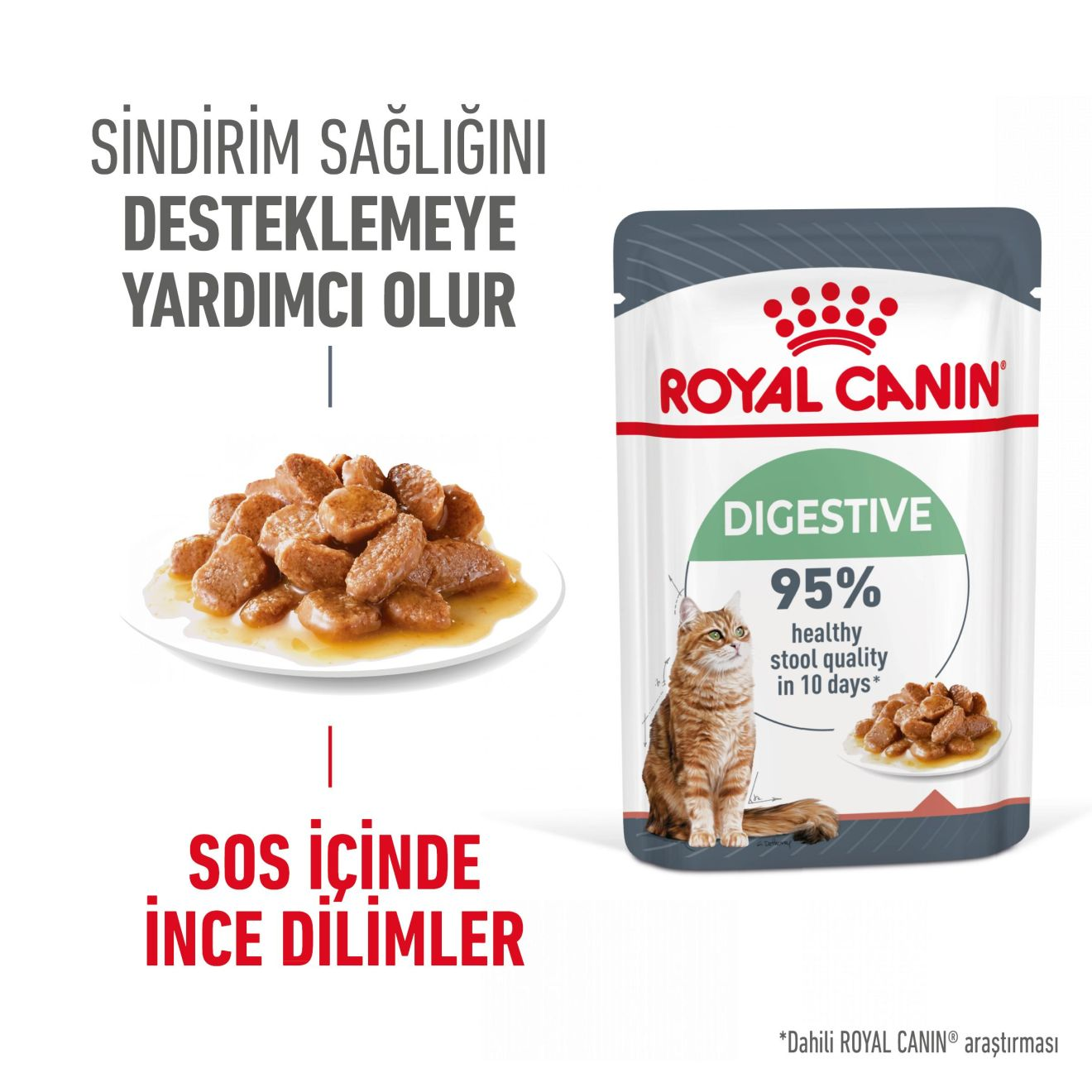 Royal Canin Digestive Care Yetişkin Kedi Yaş Maması