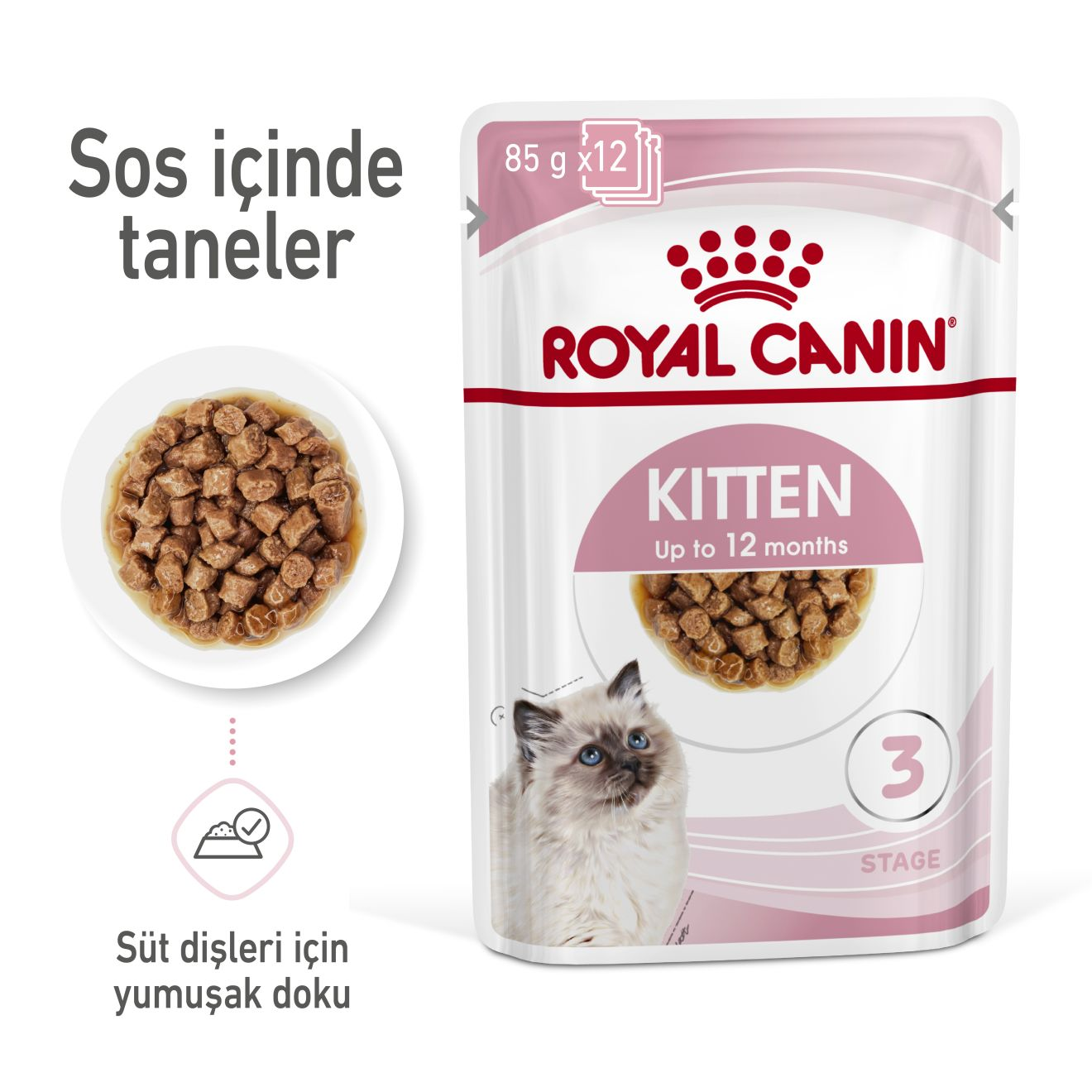 Royal Canin Kitten Gravy Yavru Kedi Yaş Maması