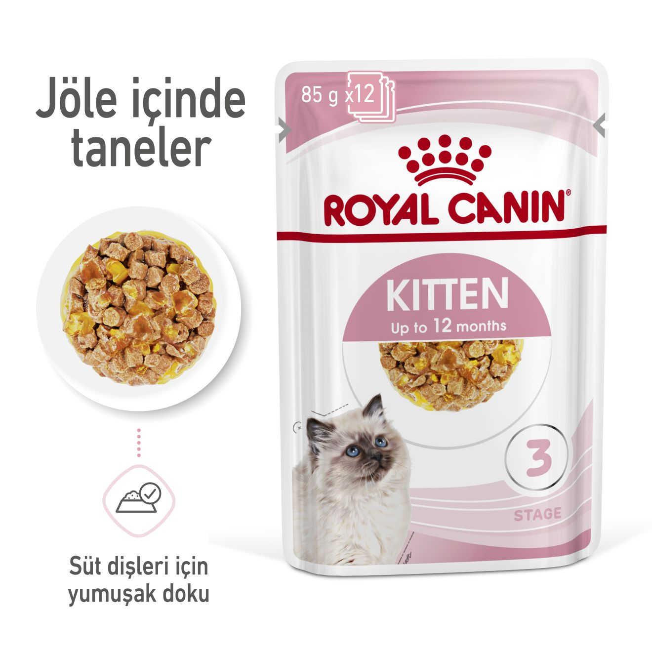 Royal Canin Kitten Jelly Yavru Kedi Yaş Maması