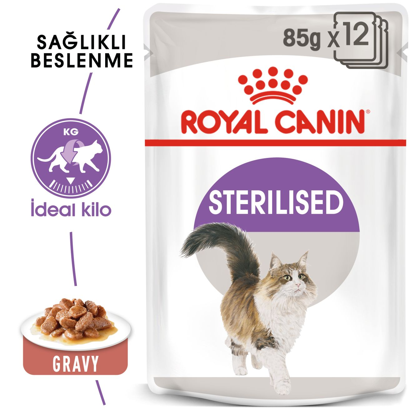 Royal Canin Sterilised Gravy Kısırlaştırılmış Yetişkin Kedi Yaş Maması
