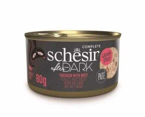 Schesir After Dark Tavuklu ve Sığır Etli 80 gr