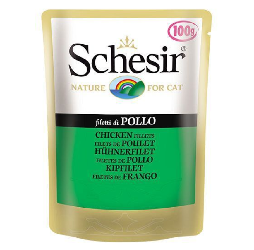Schesir Pouch Kıyılmış Tavuklu 100 gr