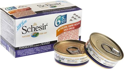 Schesir Ton Balıklı Biftekli Jöleli 50 gr